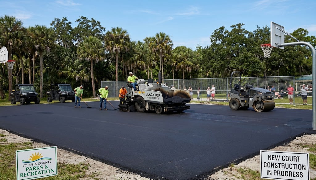 Sport Court Paving Prepares Surfaces for Recreation Use - Black By Beede Paving